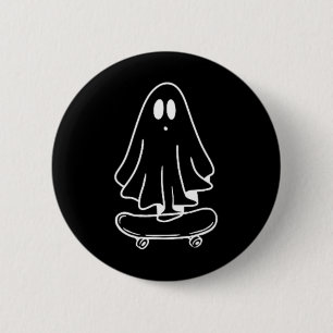 Geest Skateboard Lui Halloween Kostuum Grappige Sk Ronde Button 5,7 Cm
