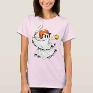 Geest Softbal Slagman Halloween T-shirt