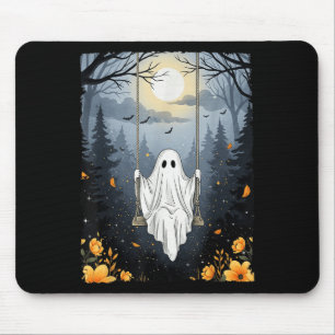 geest swingend in het bos nacht Halloween F Muismat