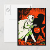  geest Trick of Treer Briefkaart (Voorkant / Achterkant)