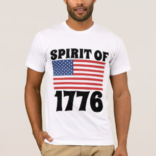 GEEST VAN 1776 Patriottische T-SHIRTS