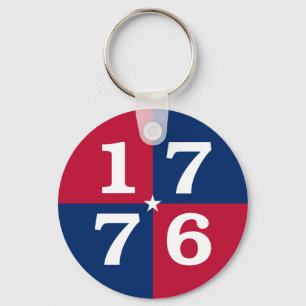 Geest van 1776 sleutelhanger
