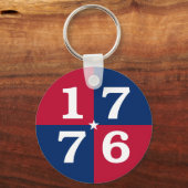Geest van 1776 sleutelhanger (Voorkant)