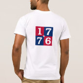 Geest van 1776 t-shirt (Achterkant)
