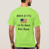 Geest van 1776 t-shirt (Achterkant)