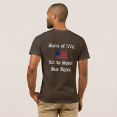 Geest van 1776 t-shirt (Achterkant volledig)