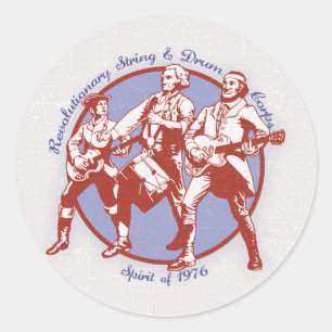 Geest van 1976 ronde sticker