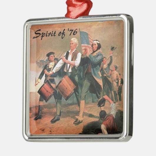 Geest van '76 metalen ornament (Links)