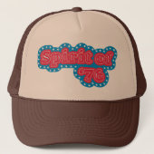 Geest van '76 retro trucker pet (Voorkant)