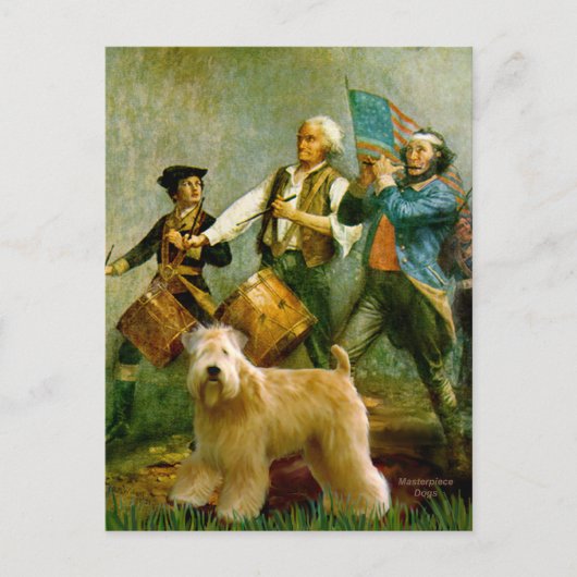 Geest van 76 - Wheaten Terrier 2B Briefkaart (Voorkant)