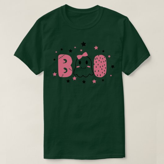geest van afkeuring zwart - roze kleur t-shirt (Design voorkant)