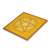 Geest van Air Pentacle Altar Tegeltje (Zijkant)