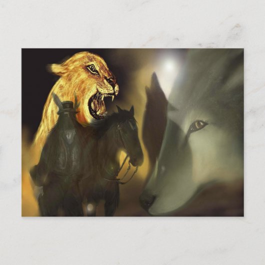 Geest van Amerika Briefkaart (Voorkant)