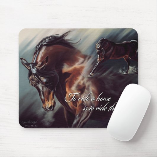 Geest van Avenger Inspirerend Mousepad Muismat (Met muis)