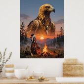 Geest van de Adelaar Poster (Keuken)
