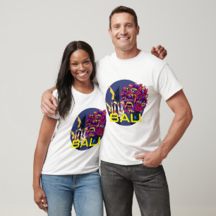 Geest van de Bali-Barong op onze Vibrant T-Shirt