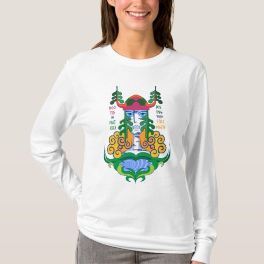 Geest van de berk t-shirt (Voorkant)