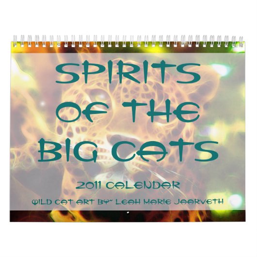 Geest van de Big Cats 2011-kalender Kalender (Hoes)