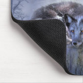 Geest van de Blauwe Fox Art Mousepad Muismat (Hoek)