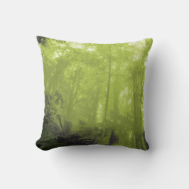 Geest van de bomen: groene kussen voor fotografie