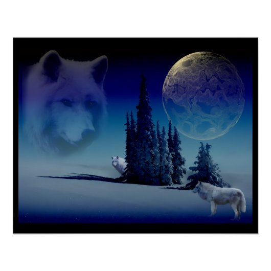 Geest van de bossen perfect poster (Voorkant)