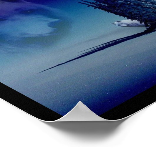 Geest van de Bossen Poster (Hoek)