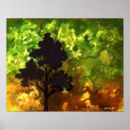 Geest van de Bossen Poster (Voorkant)