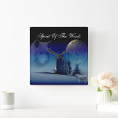 Geest van de Bossen Vierkante Klok (Huis)