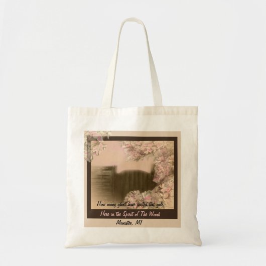 Geest van de bossen zak tote bag (Voorkant)