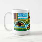 Geest van de Costa del Sol art Koffiemok (Links)