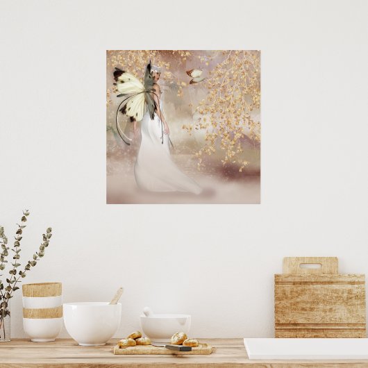 Geest van de Dawn Mist Poster (Keuken)