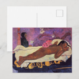 Geest van de doden die kijkt | Paul Gauguin | Briefkaart