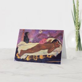 Geest van de doden loerend | Paul Gauguin | Bedankkaart