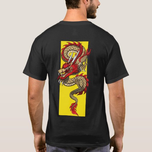Geest van de Draak T-shirt (Achterkant)