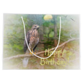 Geest van de Hawk Birthday Groot Cadeauzakje (Achterkant)