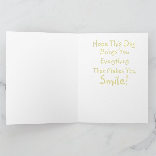 Geest van de Hawk Birthday Grote Kaart (Binnen)