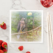 Geest van de Hawk Birthday Servet (Insitu)