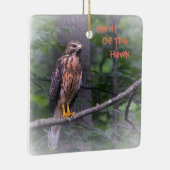 Geest van de Hawk Keramisch Ornament (Rechts)