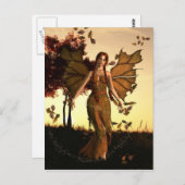 Geest van de herfst briefkaart (Voorkant / Achterkant)