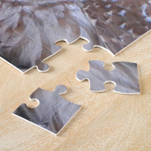 Geest van de hol legpuzzel (Zijkant)