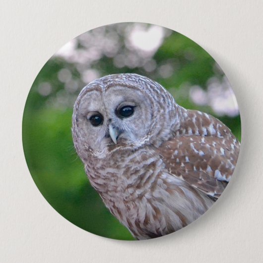 Geest van de hol ronde button 4,0 cm (Voorkant)