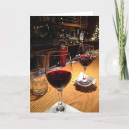 Geest van de kerstkaart feestdagen kaart