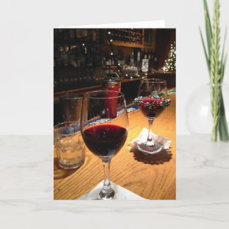 Geest van de kerstkaart feestdagen kaart