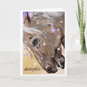 Geest van de Kerstkaart van de Mustang Feestdagen Kaart