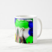Geest van de lenteskunst koffiemok (Voorkant rechts)