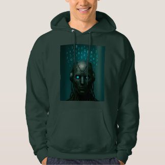 - "Geest van de Machine: Intelligentie Ontketend" Hoodie