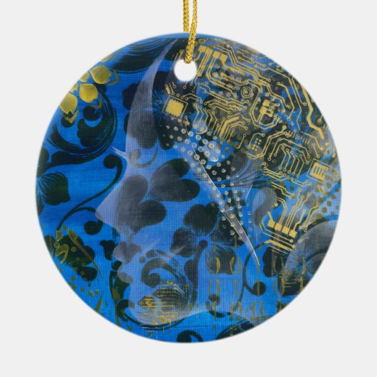 Geest van de Maker Keramisch Ornament (Voorkant)