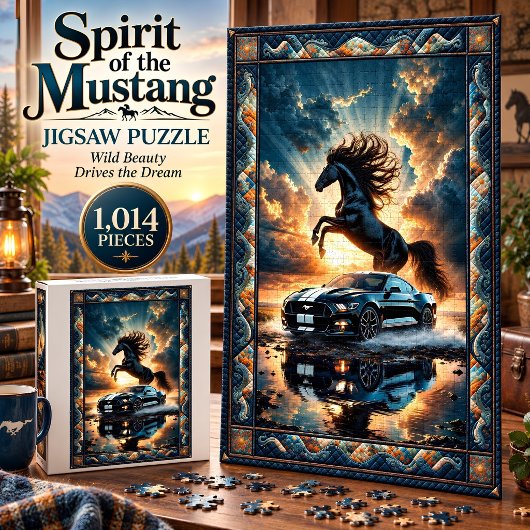 Geest van de Mustang 1.014 stukken legpuzzel