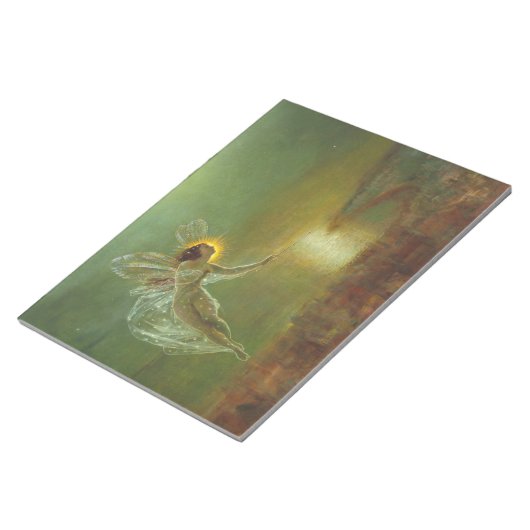 Geest van de nacht - John Atkinson Grimshaw Notitieblok (Schuin)