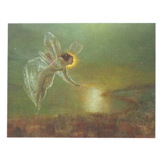 Geest van de nacht - John Atkinson Grimshaw Notitieblok (Voorkant)